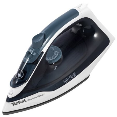 Tefal Express Steam FV2839E0 Steam Iron 2400W - Powerful, Efficient & Stylish for Perfectly Pressed Clothes